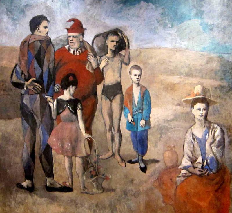 pablo picasso Family of Saltimbanques